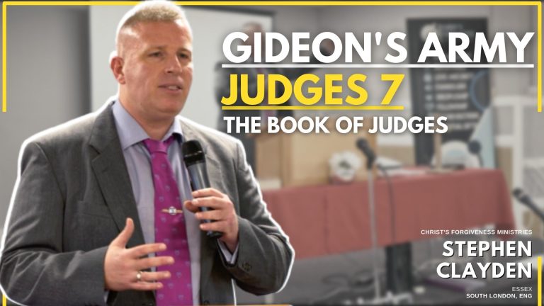 Gideon’s Army- Judges 7. The Book of Judges